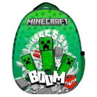 Batoh Minecraft 3D ssss , Barva - Zelená