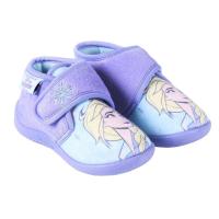 papuče Ľadové kráľovstvo Elsa , Velikost boty - 23 , Barva - Fialová