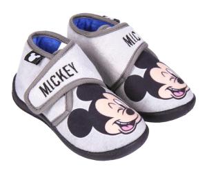 papuče Mickey šedá , Velikost boty - 22 , Barva - Šedá