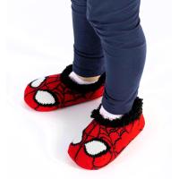 papuče spiderman červená , Velikost boty - 28-31 , Barva - Červená