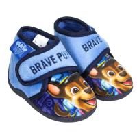 papuče Tlapková Patrola Brave pup , Velikost boty - 21 , Barva - Světlo modrá