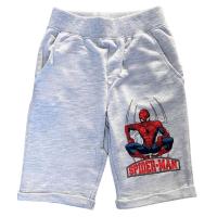 Bermudy Spiderman , Velikost - 98 , Barva - Šedá