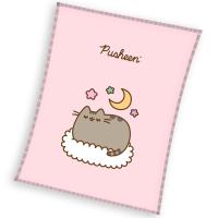 Deka Mačička Pusheen Daydream , Barva - Ružová , Rozměr textilu - 130x160