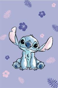 Deka mikroflanel Lilo and Stitch , Rozměr textilu - 100x150