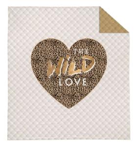 Přehoz na postel Wild Love , Barva - Zlatá , Rozměr textilu - 170x210