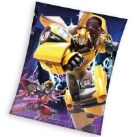 Deka Transformers Bumblebee a Windblade , Barva - Barevná , Rozměr textilu - 150x200