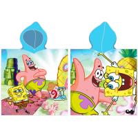 Pončo Sponge Bob a Patrick , Barva - Barevná , Rozměr textilu - 55x110