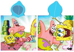 Pončo Sponge Bob a Patrick , Barva - Barevná , Rozměr textilu - 55x110