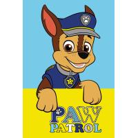 Ručník Tlapková Patrola Policista Chase , Barva - Modro-žltá , Rozměr textilu - 30x50