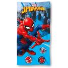 Osuška Micro Spiderman city  , Barva - Modro-červená , Rozměr textilu - 70x140