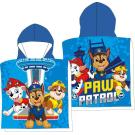 Pončo Paw Patrol blue , Barva - Modrá , Rozměr textilu - 55x110