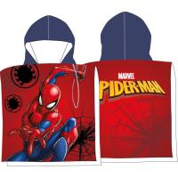 Pončo Spiderman red , Barva - Červená , Rozměr textilu - 55x110