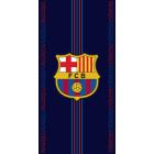 Osuška FC Barcelona Racing , Barva - Tmavo modrá , Rozměr textilu - 70x140