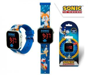 Hodinky Sonic LED , Barva - Modrá