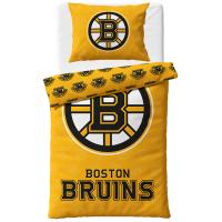 Hokejové obliečky NHL Boston Bruins , Barva - Žltá , Rozměr textilu - 140x200