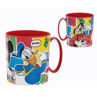 Hrnček Mickey , Velikost lahve - 390 ml , Barva - Červená