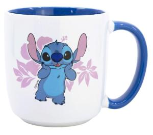 Hrníček Stitch a Lilo , Velikost lahve - 400 ml , Barva - Biela