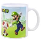 HRNEČEK SUPER MARIO , Velikost lahve - 325 ml , Barva - Bielo-zelená