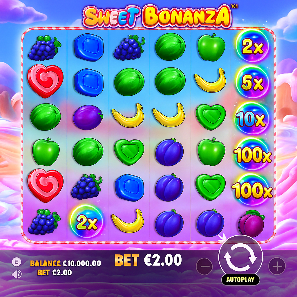 Eurogold - Sweet Bonanza Slot Game - Pragmatic Play Automat