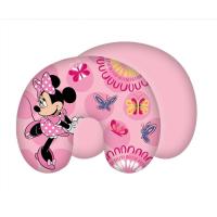 Cestovní polštářek Minnie Butterfly , Barva - Ružová