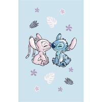 Ručník Lilo and Stitch Light blue , Barva - Světlo modrá , Rozměr textilu - 30x50