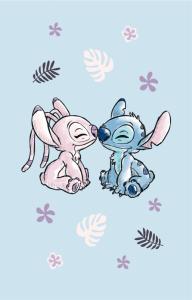 Ručník Lilo and Stitch Light blue , Barva - Světlo modrá , Rozměr textilu - 30x50