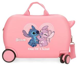 Kufr na kolečkách Lilo and Stitch One a Kind , Barva - Ružová