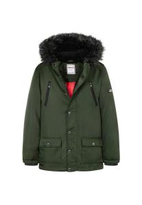 Kabát Parka , Velikost - 98/104 , Barva - Khaki