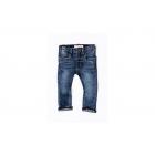 Nohavice chlapčenské džínsové , Barva - Modrá