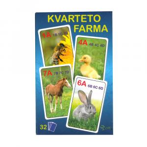 Karty kvarteto Farma , Barva - Barevná