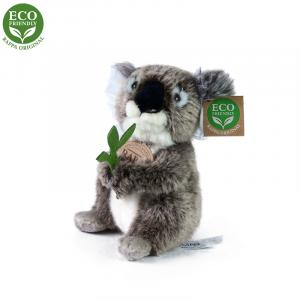 Koala sediaca 15 cm ECO , Barva - Tmavo šedá