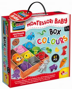 Škatuľka - Farby MONTESSORI BABY BOX , Barva - Barevná