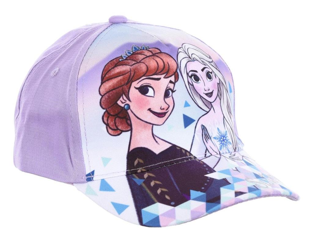 ŠILTOVKA Ľadové kráľovstvo Anna a Elsa fialová