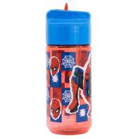 Láhev Spiderman tritan , Velikost lahve - 430 ml , Barva - Červeno-modrá