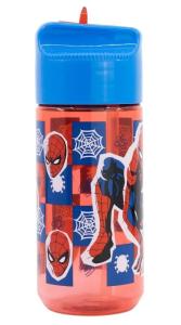 Láhev Spiderman tritan , Velikost lahve - 430 ml , Barva - Červeno-modrá