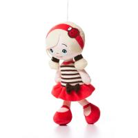 Levenya Anette - plyšová bábika 36 cm , Barva - Červená