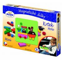 Magnetické dieliky Krtko mini , Barva - Barevná