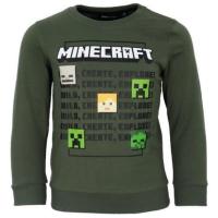 Mikina Minecraft , Velikost - 116 , Barva - Khaki