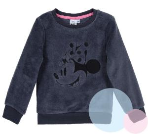 MIKINA MINNIE Mouse fleec , Velikost - 116 , Barva - Antracitová