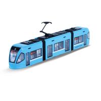 Moderná električka s otváracími dverami, 47 cm , Barva - Modrá