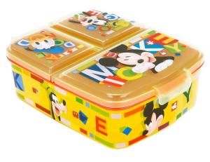 MULTI BOX NA SVAČINU MICKEY , Barva - Žltá