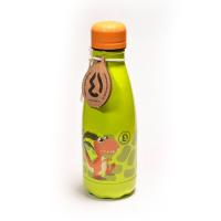 Nerezová Termo fľaša na pitie Dino , Velikost lahve - 350 ml , Barva - Zelená
