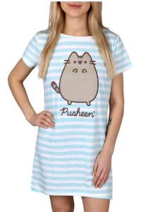 NOČNÍ KOŠILKA PUSHEEN , Dospělé velikosti - M , Barva - Tyrkysová