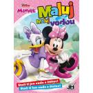 Omaľovánka A5 Maľuj vodou Minnie , Barva - Barevná