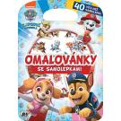 Omaľovánka so samolepkami Paw Patrol , Barva - Barevná