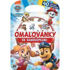 Omaľovánka so samolepkami Paw Patrol , Barva - Barevná