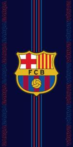 Osuška FC Barcelona Racing , Rozměr textilu - 70x140