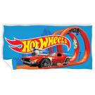 osuška Hot Wheels Ultimate Ride , Barva - Modrá , Rozměr textilu - 70x140