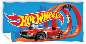 osuška Hot Wheels Ultimate Ride , Barva - Modrá , Rozměr textilu - 70x140