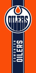 Osuška NHL Edmonton Oilers Belt , Barva - Oranžová , Rozměr textilu - 70x140